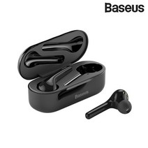 샤오미 유핀 BASEUS 무선 블루투스 이어폰 5.0 화이트 블랙, BASEUS 무선 불루투스 이어폰