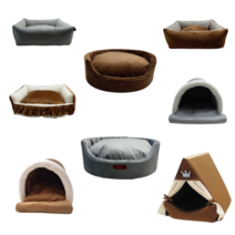 포근한 극세사 강아지방석 8종 빈백 강아지쿠션 애견침대방석, 둥지 하우스 그레이