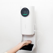 온도측정 손소독기 비접촉 자동 업소용 적외선 자동소독기, 닥터 그린 손소독제 1000ml