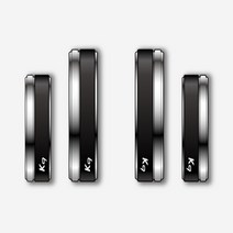 문콕방지 블랙 슈트 엠블럼 도어가드 K9, 1개