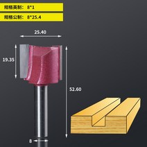 루터날세트 각도날 목공용 비트 몰딩 루터날 미터법 연장 산업 등급 양날 스트레이트 커터, 81