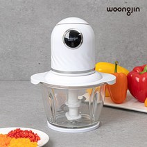 웅진 이지오토 야채 마늘 초퍼 블랜더 AKCP-6000W 전동 소형 이유식 다지기 믹서기