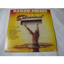 LP판 미국 Salsanimal Marlow Rosado Y La Riqueña 블랙 레코드판