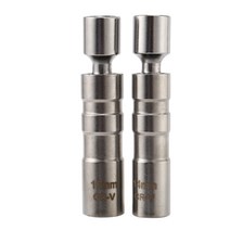 14mm 및 16mm 얇은 벽 자기 회전 점화 플러그 소켓 - 3 / 8 인치 드라이브 12 포인트 점화 플러그 소켓 제거 도구 - 회전 확장은 대부분의 좁은 지역에 대한 액세스, 보여진 바와 같이, 하나