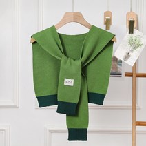 여성 레이어드 크로스 숄 케이프 하늘비즈 A25 D101U319