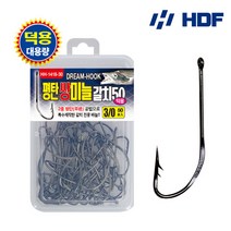 해동 드림훅 평탄 쌍미늘 갈치바늘 덕용 HH-1418 한국낚시, 2/0