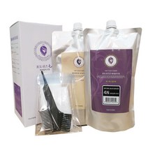 포도쉬즈모 벤토나이트 머리염색약 새치커버 흰머리 -, 브라운(7)