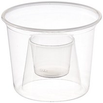 Polar Ice 50 Count Disposable Plastic Power Bomber Shot Cups or Jager Bomb Glasses, 1