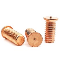 스팟용접기 5/10/25pcs M3 M10 탄소강 황동 구리 도금 용접 나사 스터드 스폿 포인트 솔더 네일 볼트, 01 25pcs M3_05 12mm