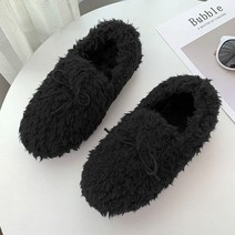 BRANY털신발 여성 겨울신발 2022추동 플랫슈즈
