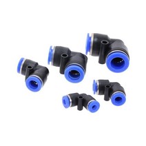 공압 피팅 PY/PU/PV/PE/HVFF/SA 공기 수도관 및 파이프 커넥터 직접 추력 4 ~ 12mm 플라스틱 호스 퀵 커플, 02 PV_03 Tube 8mm