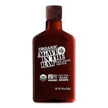 IN THE RAW 유기농 블루 아가베 넥타 시럽 18.5 oz 설탕 대체품, Agave (8 Pack)