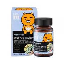 일동제약 마이니 굿모닝 100억 유산균 30캡슐 30일분