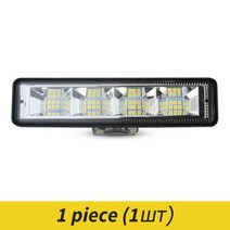 72W 자동차 작업 조명 LED 바 4x4 24 LED 작업 바 오프로드 SUV ATV 트랙터 보트 트럭 굴삭기 12V 24V led 콤보 빔, Free, 01.72w 1개