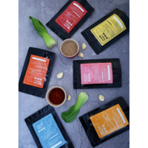 소박함을 담은 분식연구소 분말소스 6종 (떡볶이순한맛/중간맛/매운맛 매콤로제 크림카레 얼큰짬뽕분말), 매콤로제 120g(2~3인분)