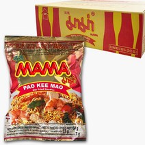 태국라면 마마 팟키마오 MAMA PAD KEE MAO 60g, 30개
