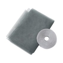 실내 자체 접착 곤충 스크린 안티 모기장 메쉬 소재 폴리 에스테르 스크린 모기 버그 룸 커튼 메쉬 장식, 05