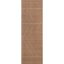 NuLOOM Ellen 기하학적 이지 주트 세탁기 세탁 가능한 러너 러그 71.4cm x 243.8cm(2피트 6인치 8피트) 1130164