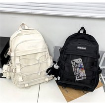 중학생 고등학생 책가방 베낭 백팩 초등학교 고학년 파스텔가방, 블랙