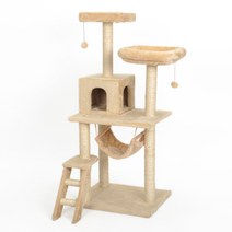 아이비펫 중형캣타워 15T0026MW0058, 그레이