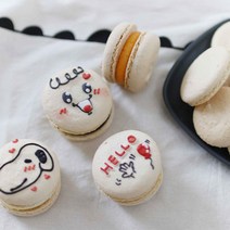 솜씨키트 오븐 마카롱 만들기 수제 홈베이킹 DIY 재료 입문자 키트, 크림치즈, 아이스팩추가