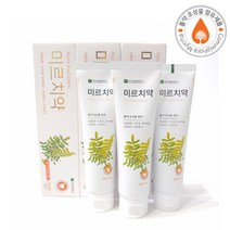 미르치약3개 계면활성제없는 천연 임산부 잇몸에 좋은 명품 몰약 성분 구취 입냄새 제거, 120g, 3개