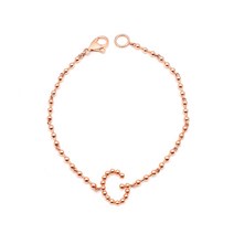 14k G이니셜 볼 팔찌