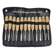 조각도세트 치즐세트 12PCS 환도 평도 삼각도 #3214EA, DLL 본상품선택