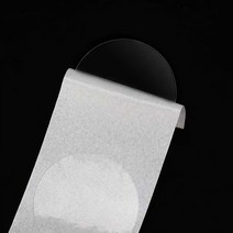 원형 투명 포장 스티커 500P 롤 씰링 스티카 대용량, 단품