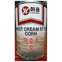 옥수수죽(화풍 400g)X24 /대용량 /식자재 /식당용, 1