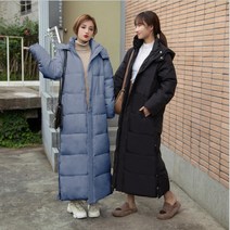 비주샵 여성 경량 솜패딩 롱 다운점퍼 Z-08
