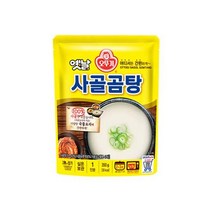 오뚜기 집밥 옛날 사골곰탕 자취 혼밥 부모님 생일 간식 식사 도시락 350g, 10개