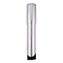 퀼스템 싯클램프 전기자전거개조 자전거크랭크커버 알루미늄 합금 자전거 스템 라이저 어댑터 1 1/8 'ref22.2mm 25.4mm 160mm 자전거 익스텐더 자전거 퀼 어, 02 Silver 25.4mm