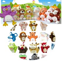 유아 아가 생생한 책읽어주기 동물 손인형 20종, 원상 쥐