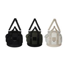 파세코 캠프백 프리미엄 에디션 CAMP BAG BK/IV/KH, 블랙, 1개