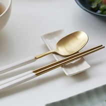 검트리 시드니 도자기 수저받침대 숫가락 젓가락, 나바조화이트
