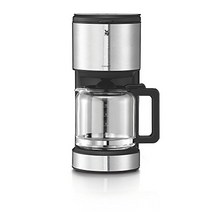 WMF Stelio Aroma 필터 커피 머신(유리 용기 포함) 필터 커피 10잔 드립 스톱 보온 플레이트 자동 전원 끄기 1000W, 토스터 800W 번들