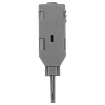 10PCS (110) 헤드 테스트 RJ11 음성 커넥터의 MDF 확인 전화 음성 크로네 모듈 텔레콤 패치 패널, 하나, 하얀