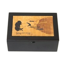 박씨상방 고급 풍속화 수공예 한지명함함미인도