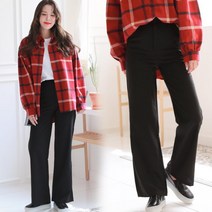 [서빈] 심플 와이드 부츠컷 [SB-192261_a] 2종1택