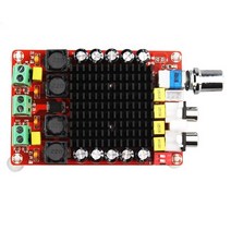 앰프스피커 XH-M510 TDA7498 고출력 디지털 앰프 보드 2x100w 자동차 앰프 오디오 DC12V-24V, 01 XH-M510