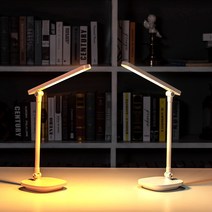 새학기새출발 데스크 스탠드 조명 LED램프 각도조절 시력보호 공부 책상 학습용, 핑크(LLD121)