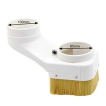 CNC 스핀들 더스트 커버 수집기 직경 70-100MM 먼지 흡입 풋 100mm 호스 용, CHINA, 85mm