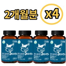 건강바름 - 콘드로이친 글루코사민 정 1000mg 60정 x 4개