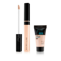 메이블린 핏미 컨실러 7ml + 미니 파운데이션 5ml 세트, 15 페어(컨실러), 랜덤발송(파운데이션), 2세트