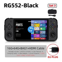 RG552 시스템 듀얼 콘솔 휴대용 4200 레트로 Jeux 5.36