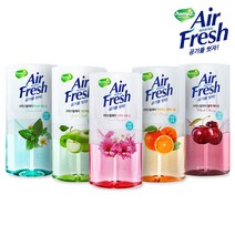 에어후레쉬 크리스탈워터 소취제 400ml 허브 / 애플 / 부케 / 오렌지 / 블랙체리, NEW그린애플x1개