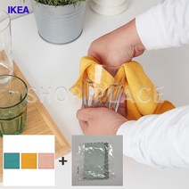 이케아 PEPPRIG 주방용품 극세사행주 핸드타올 3장, 극세사천 3장 + 요술행주1장