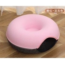 애견 필수템 집 숨숨집 라탄하우스 길냥이 고양이 터널 캣 텐트 공간 필수템 선반, K, L-대형
