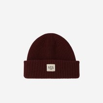 [정품] 아페쎄 제임스 니트 햇 버건디 James Knit Hat Burgundy 1122727